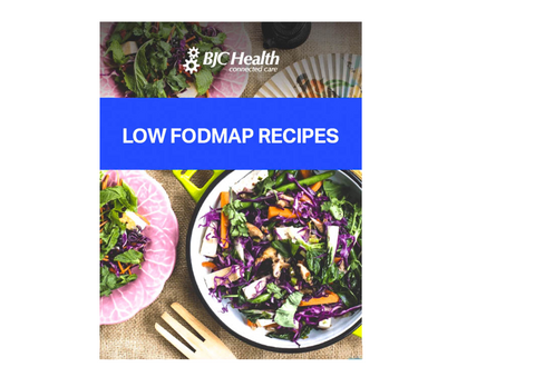 eBook: Low FODMAP recipes